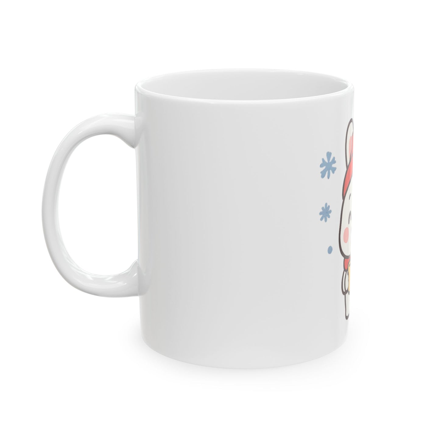 Mug Bunny Winter-cute and kawaii mug-Perfect for any drink