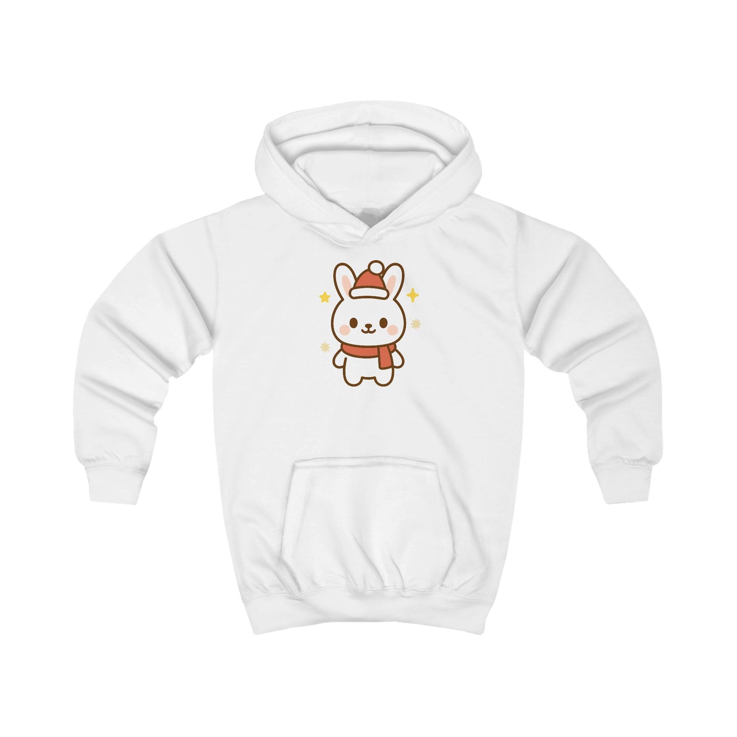 Cute Bunny Kids Hoodie, Adorable Animal Sweatshirt, Kids' Winter Apparel, Birthday Gift, Cozy Kids Hoodie