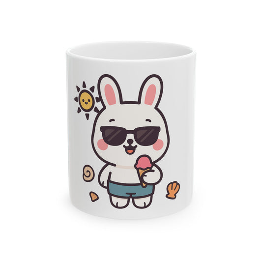 Mug Bunny Sunglasses-cute and kawaii mug-Perfect for any drink